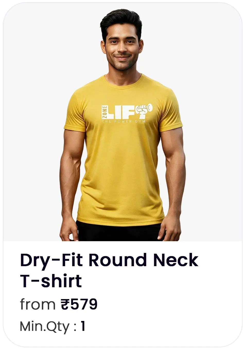 Dry-Fit Round Neck T-Shirt