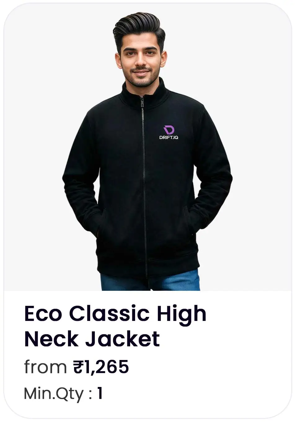 Eco Classic High Neck Jacket
