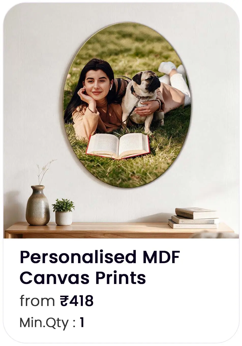 Personalised MDF Canvas Prints