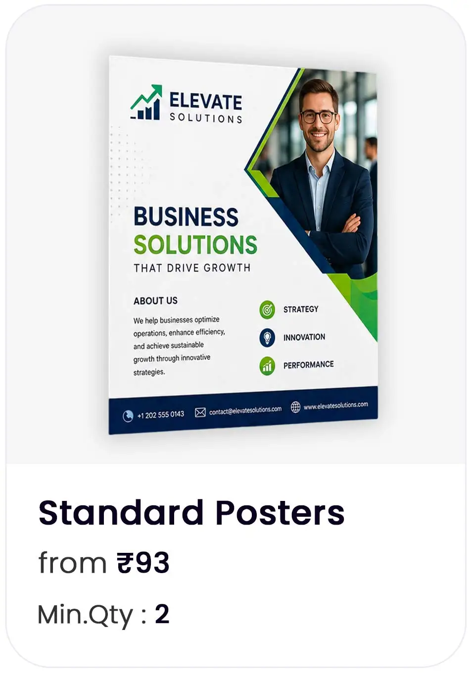 Standard Paper Posters