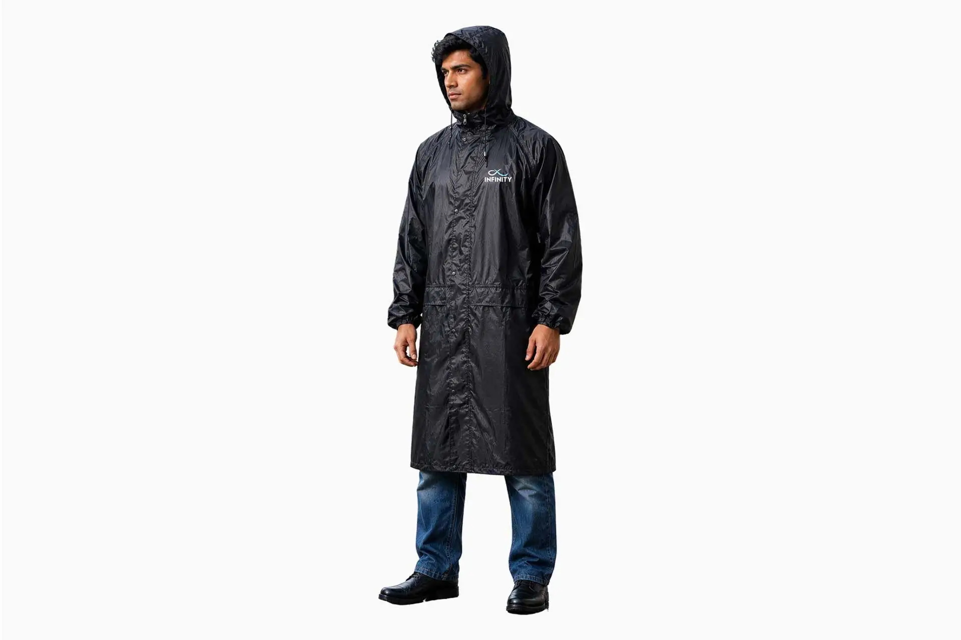 Raincoat Long with Hood