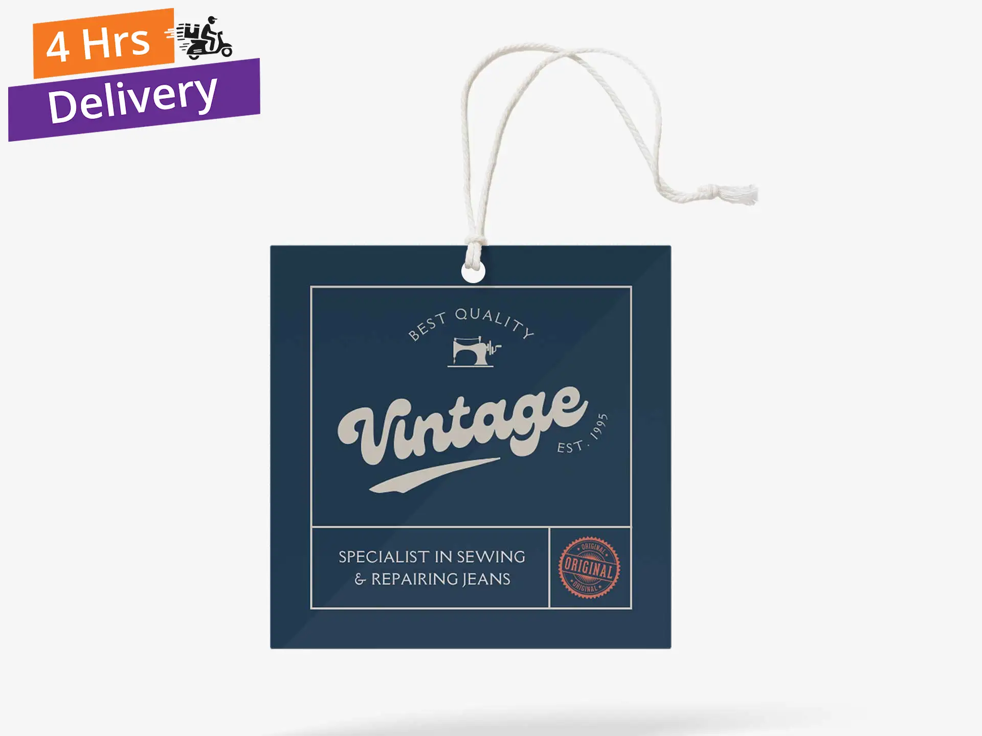 Square Hang Tags