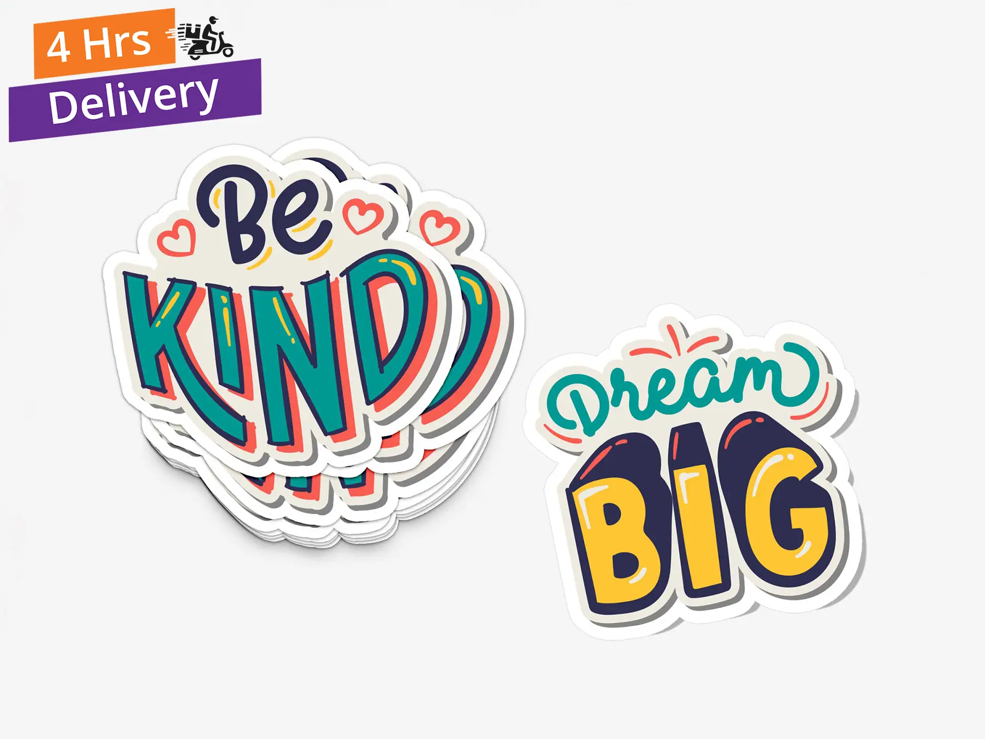 Custom Shape Stickers