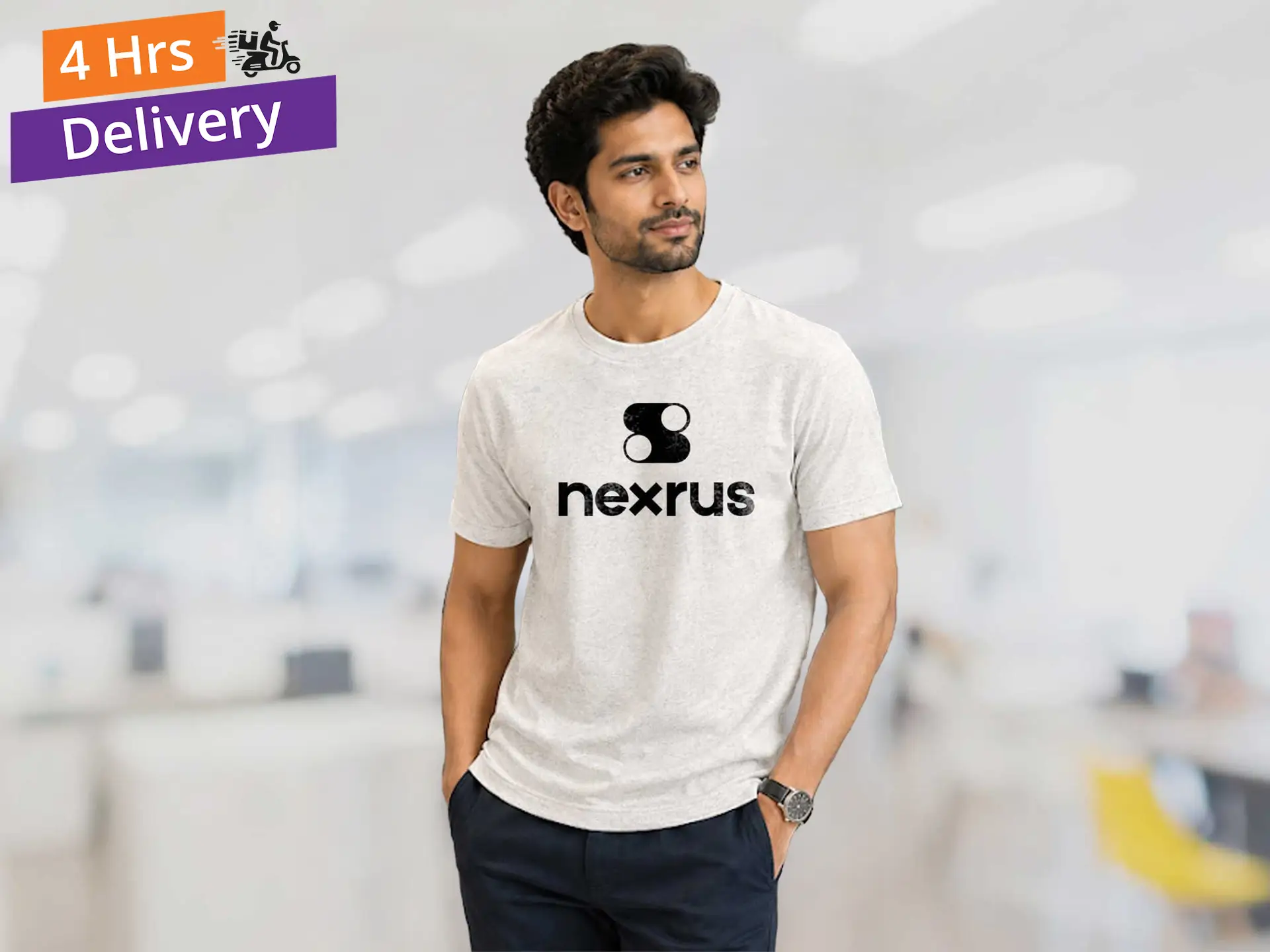 Recycled Classic Round Neck T-shirt
