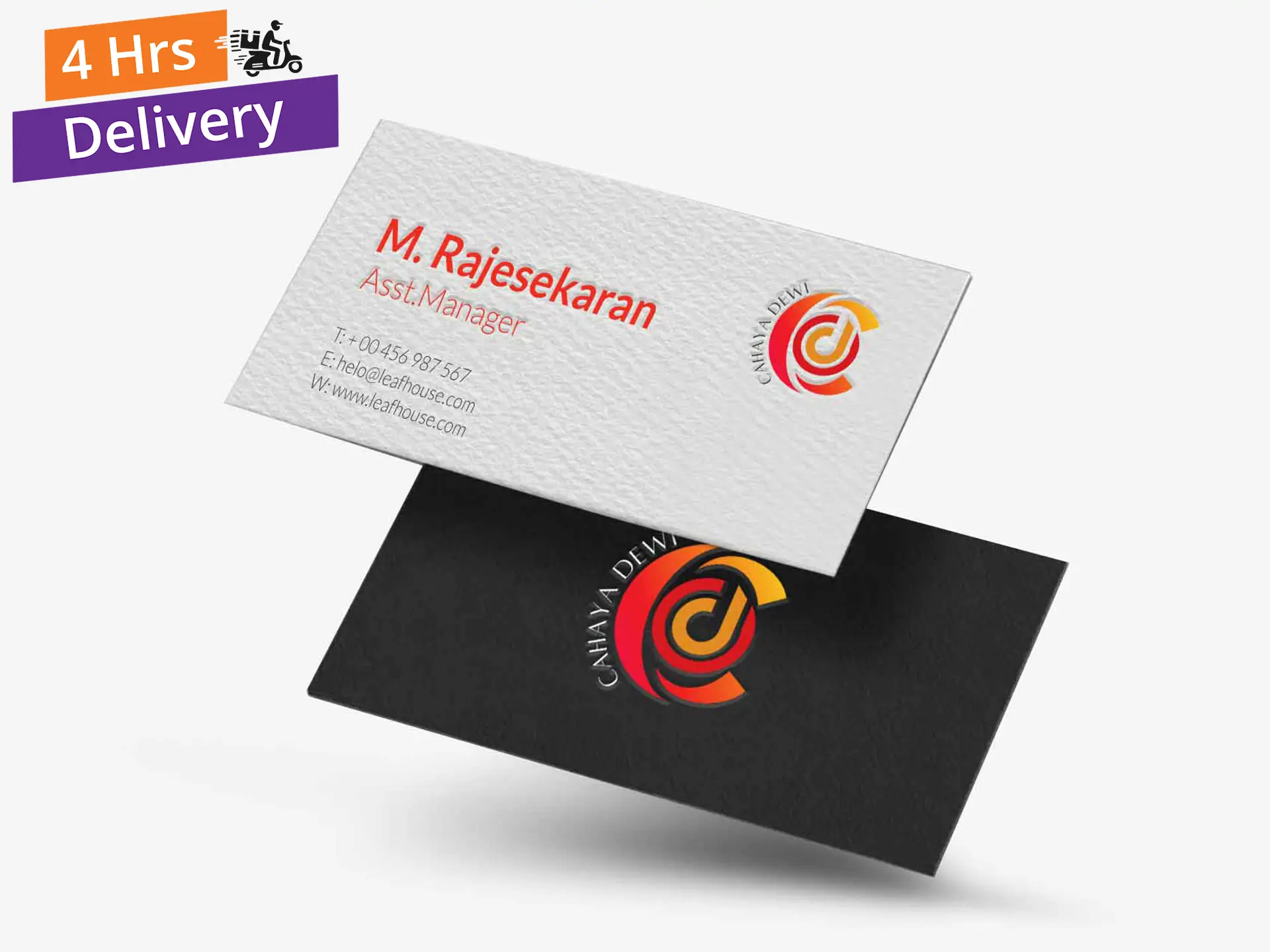 Textured Business Card