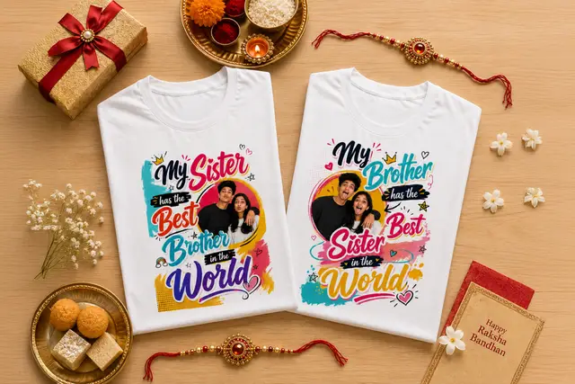 Raksha Bandhan Round Neck T-shirt