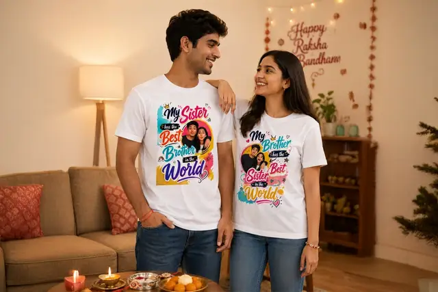 Raksha Bandhan Round Neck T-shirt