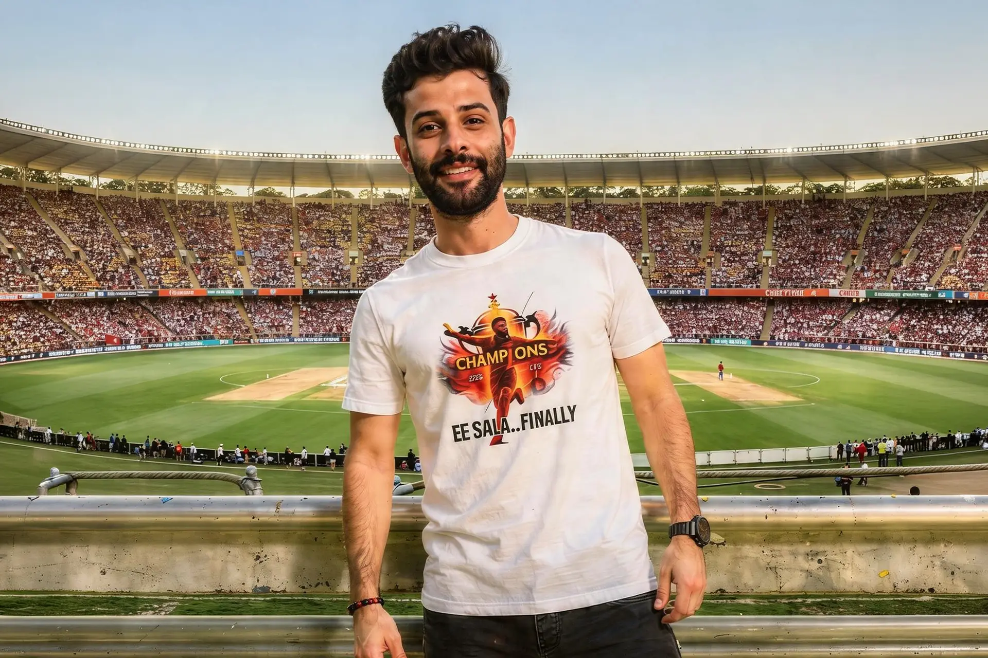 IPL RCB Dry Fit Round Neck Tshirt