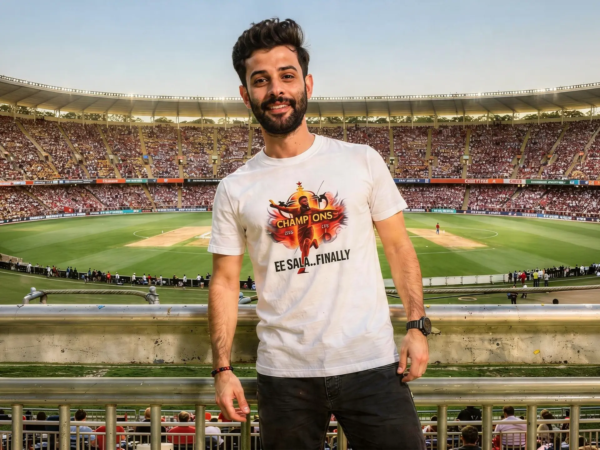 IPL RCB Dry Fit Round Neck Tshirt