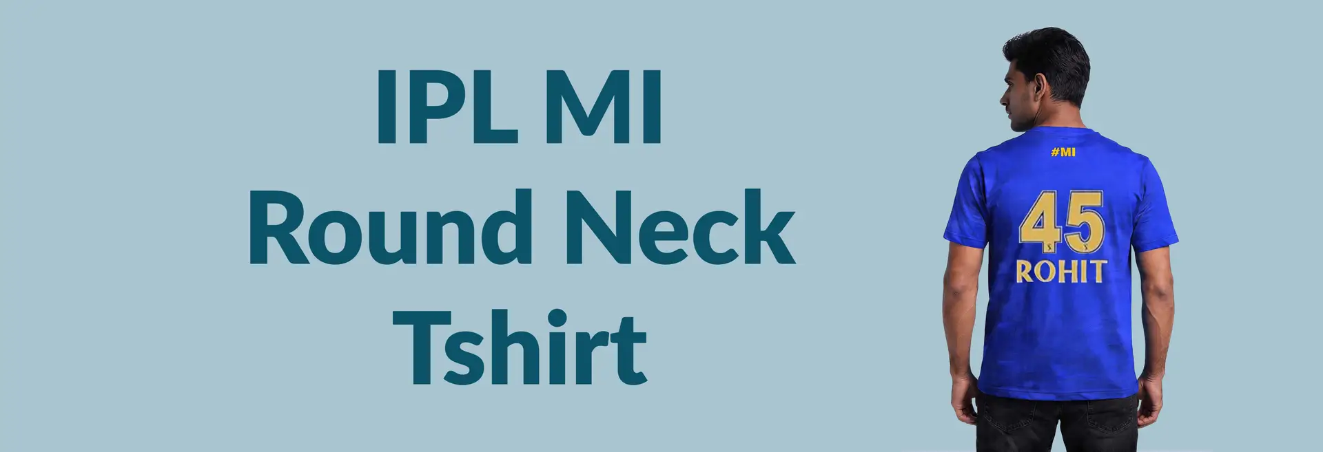 IPL MI Round Neck Tshirt
