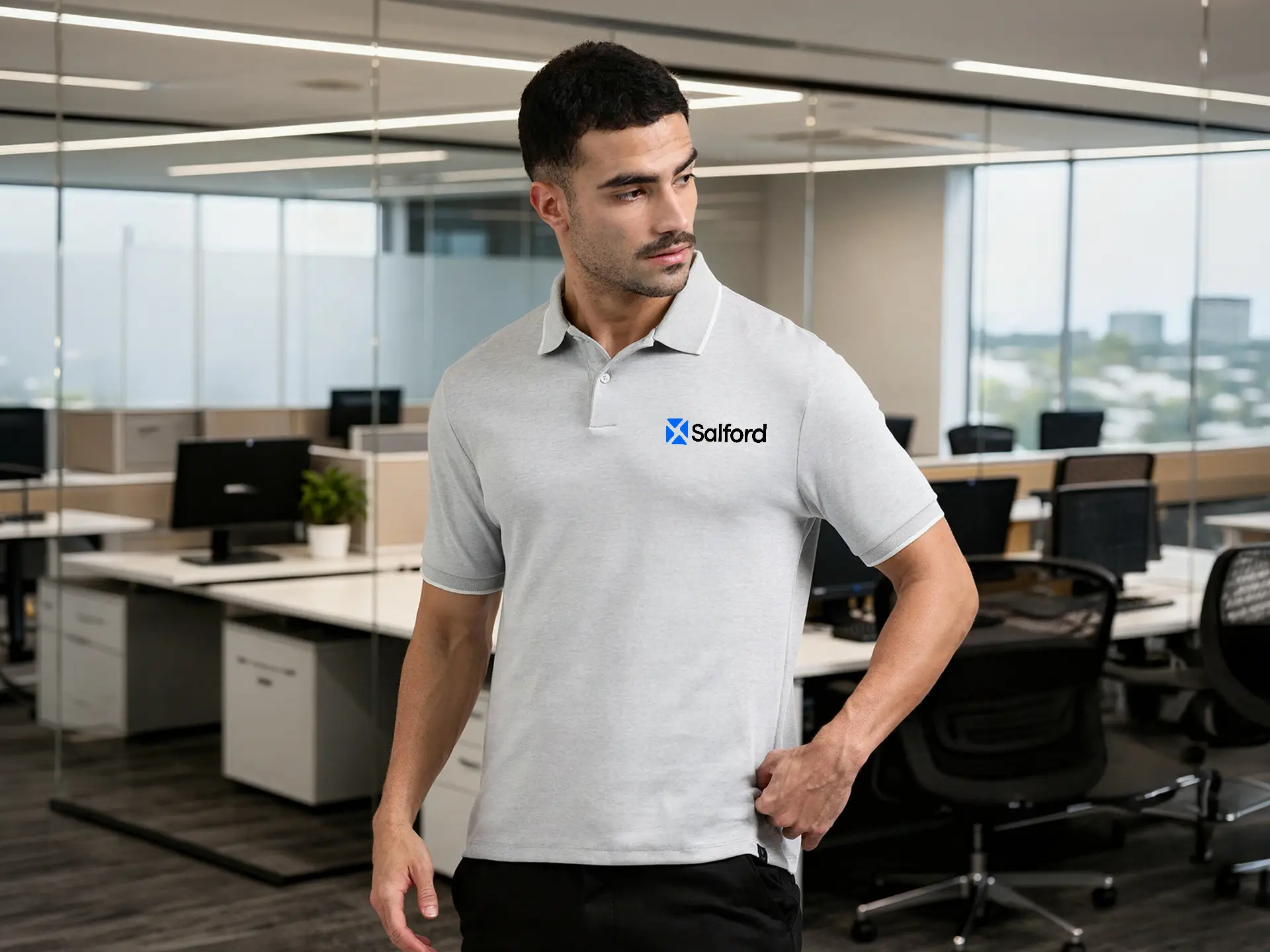 Rare Rabbit Mens Vintage Charm Polo Tshirt