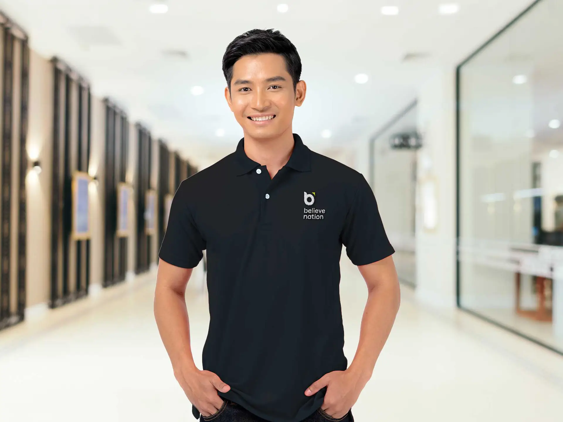 Embroidered Polo T-shirt