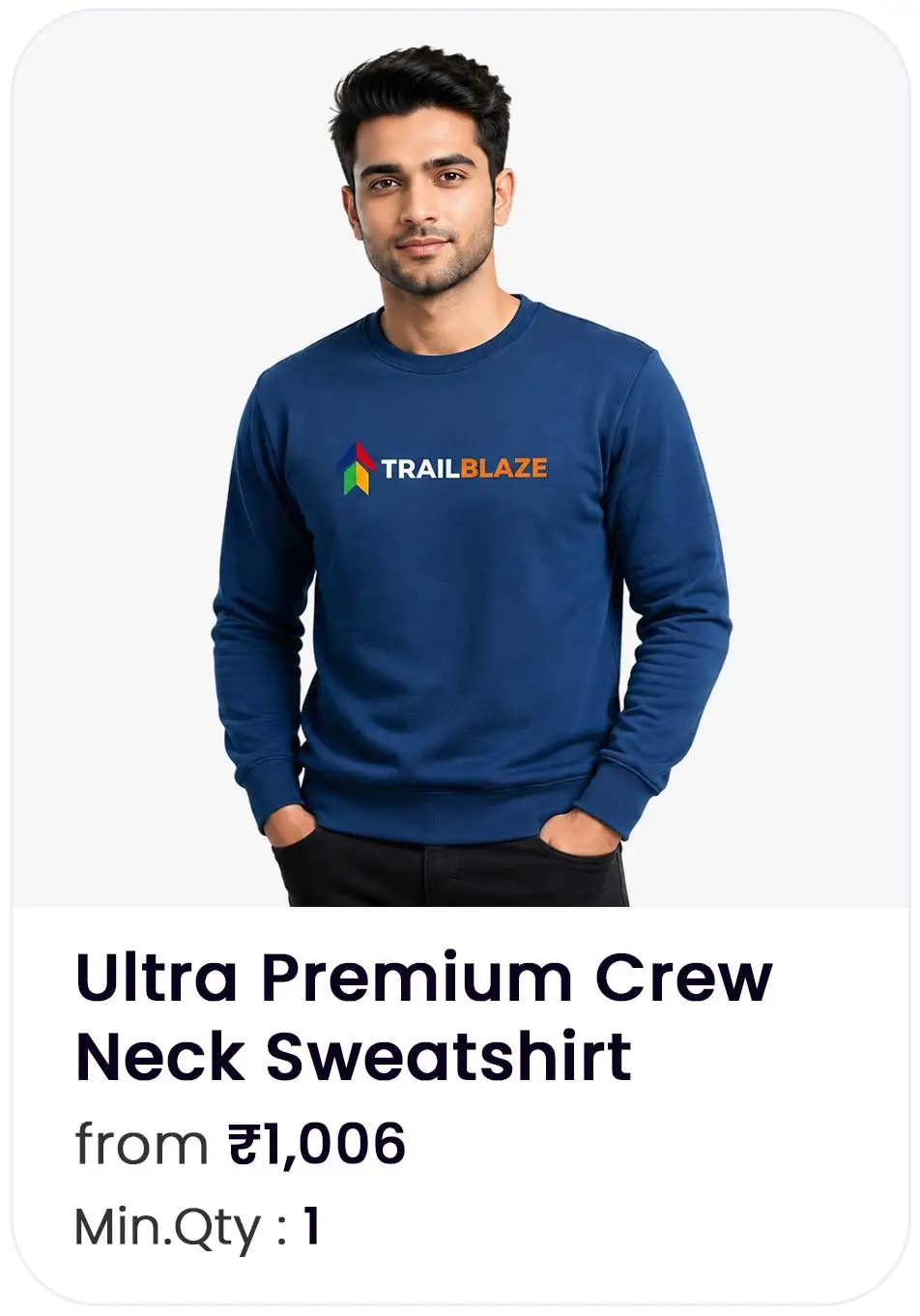  Ultra Premium Crew Neck Sweatshirt