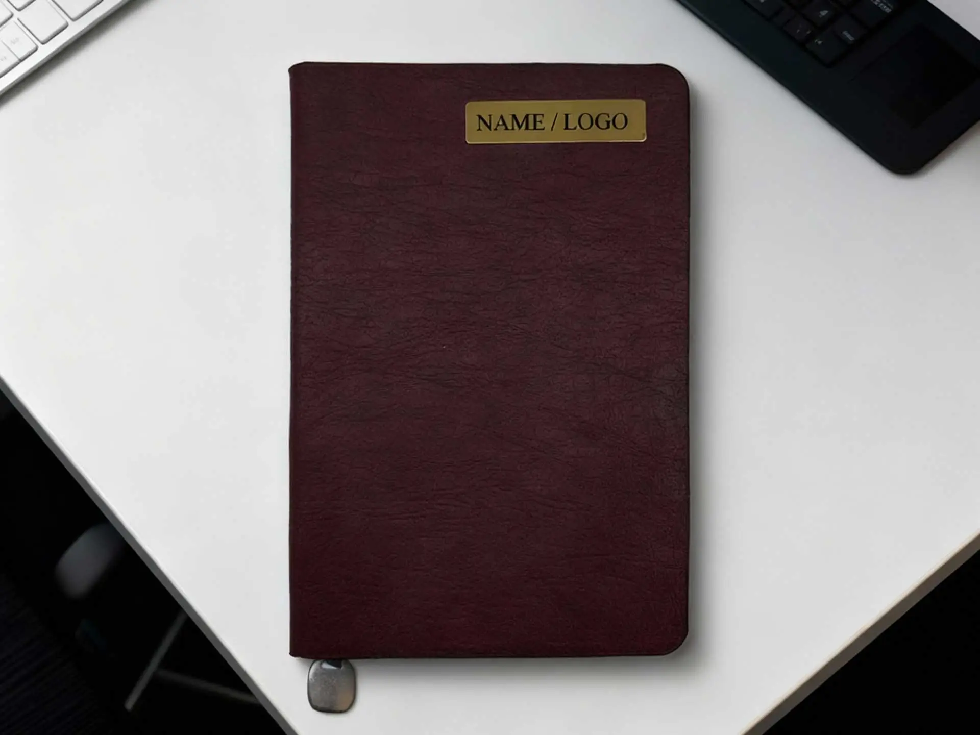 Plum Purple Leatherette Diary