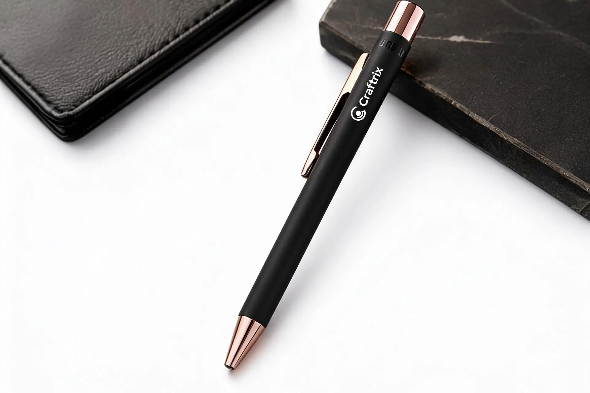 Aurora Rose Gold Pen