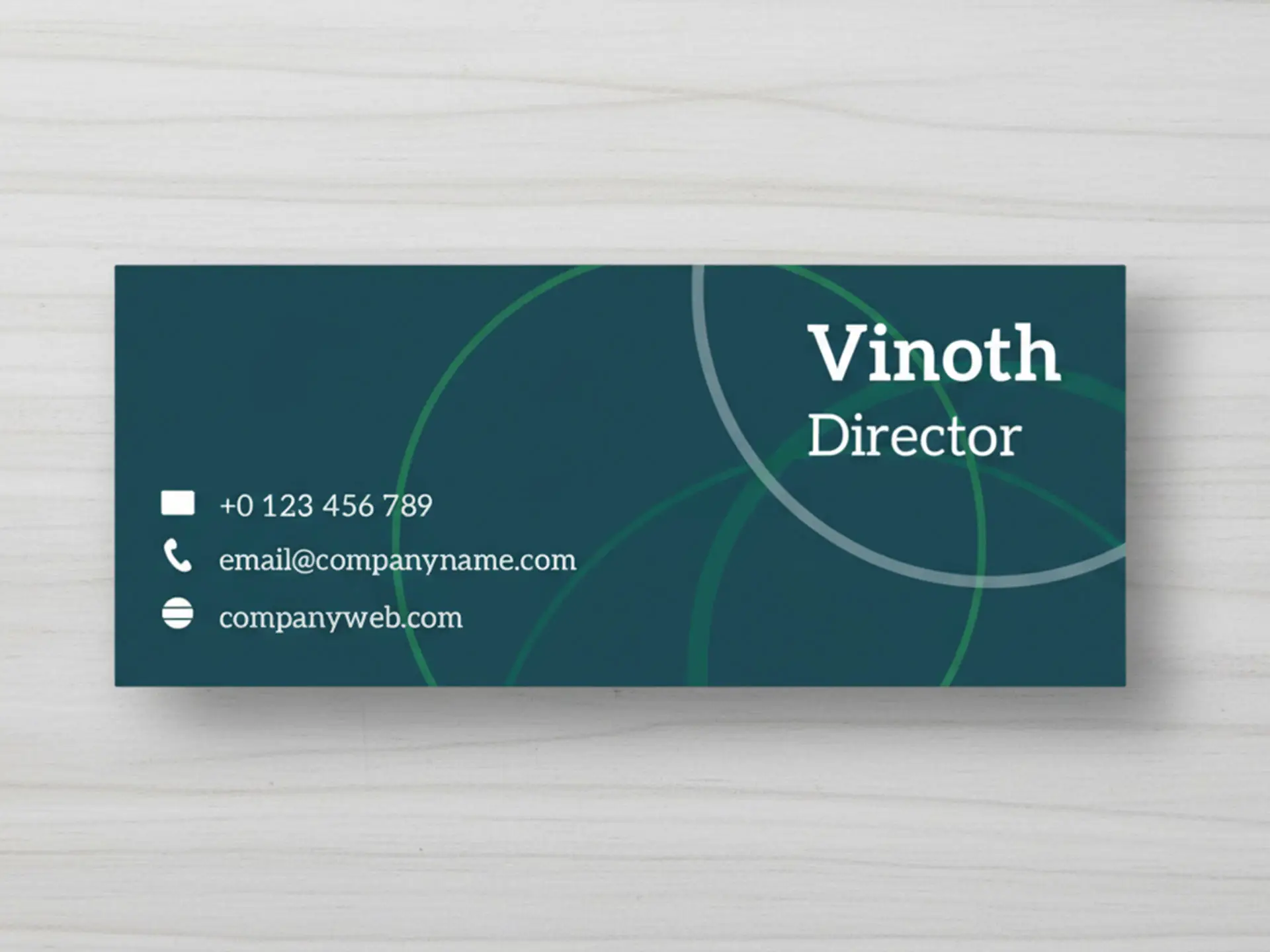 Mini Business Card