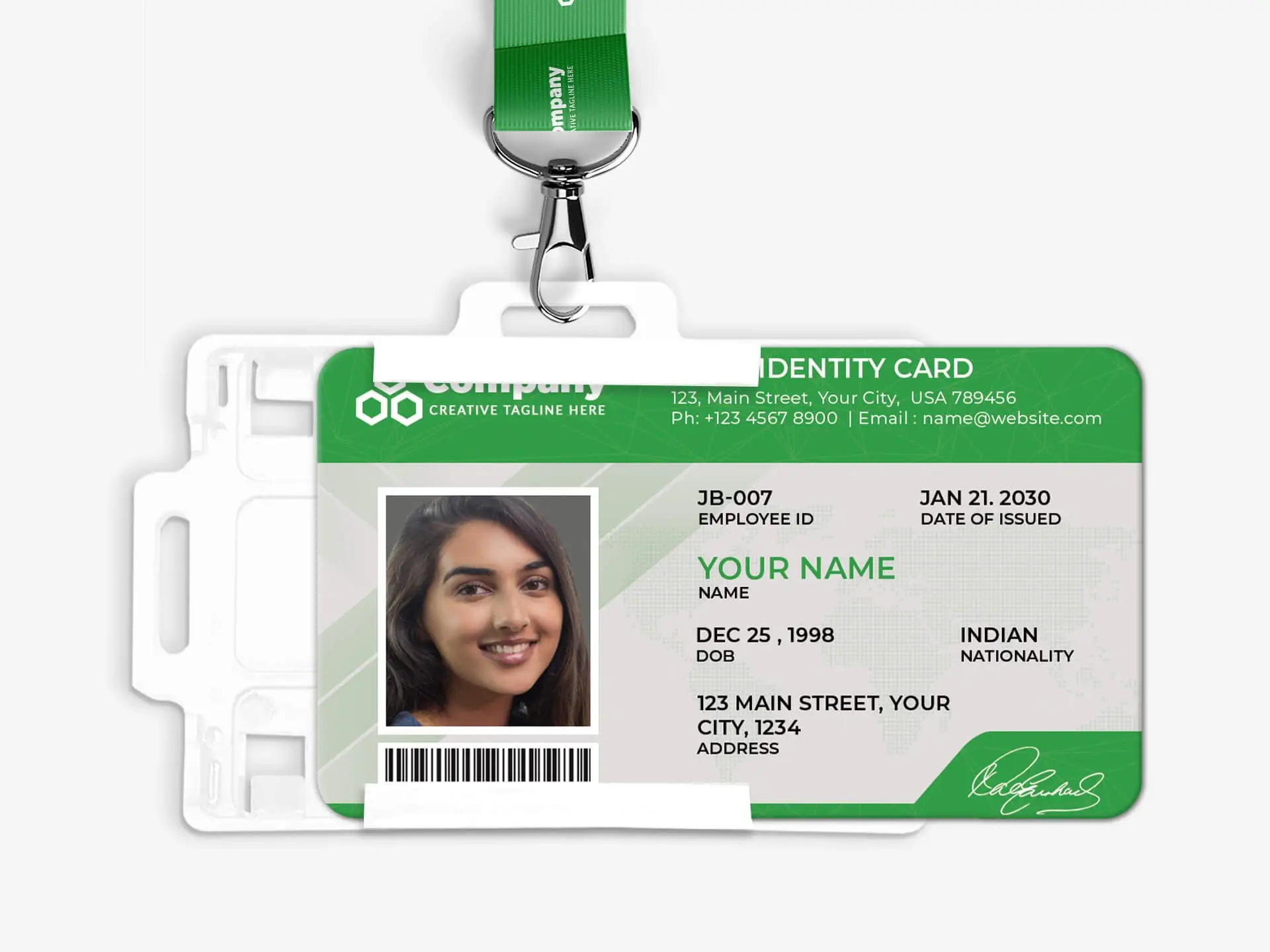 Standard - ID Card and Lanyard Combo