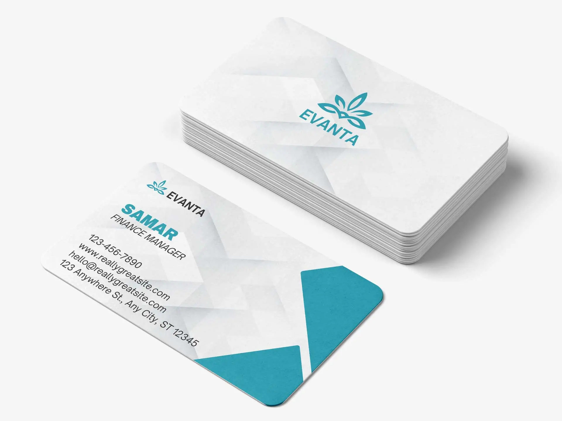 Rounded Corner Business Cards