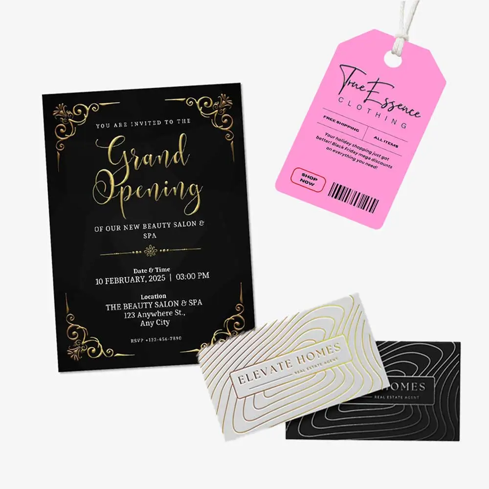 Premium embellishment stationery