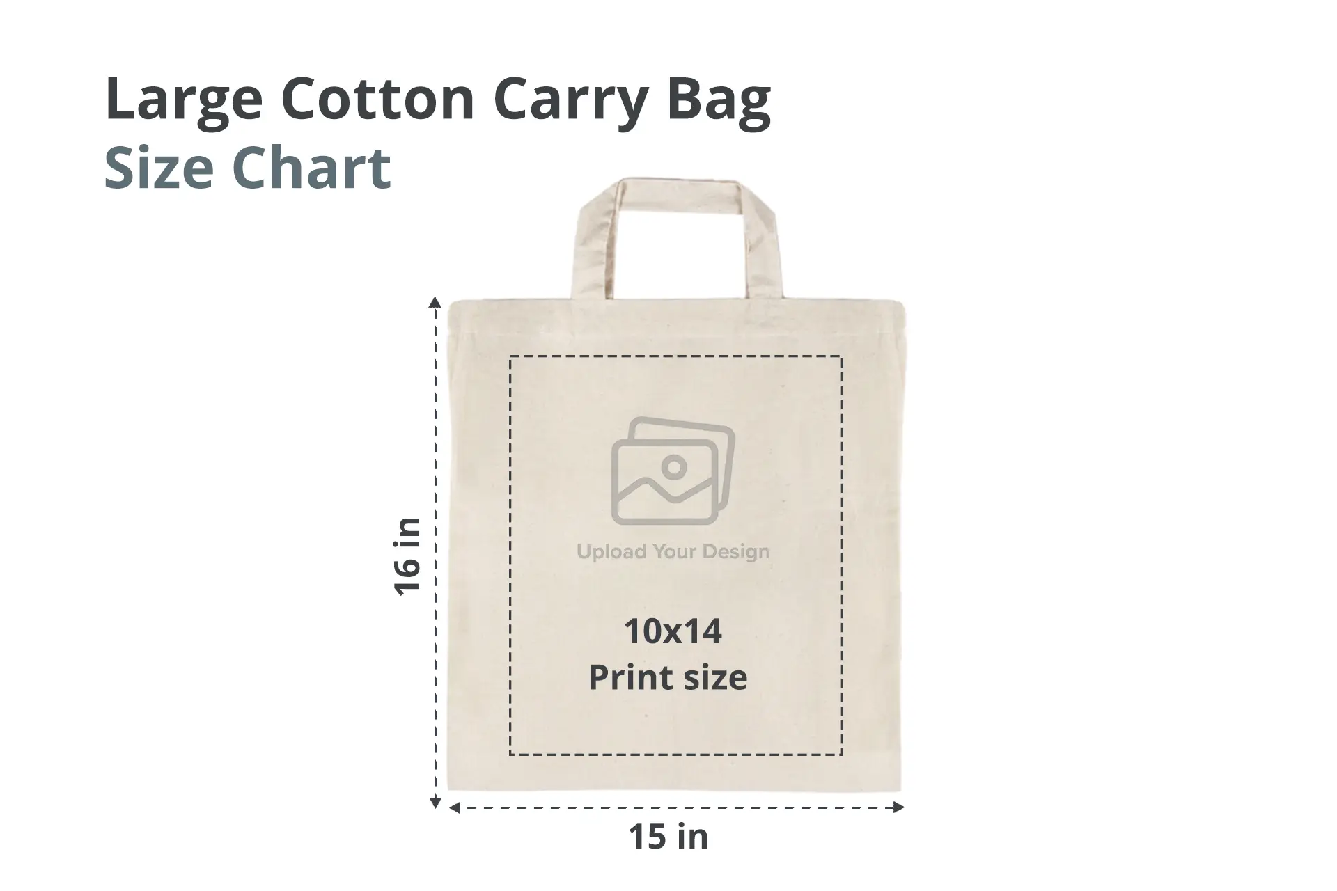Large Cotton Carry Bag