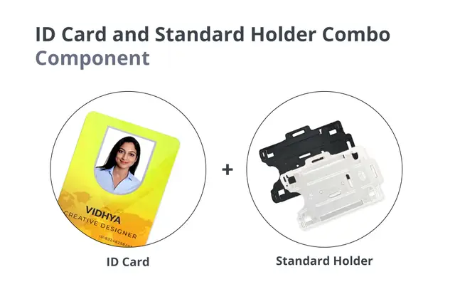 ID Card and Standard Holder Combo