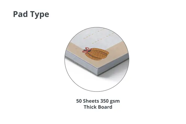 Custom Notepads 50 Sheets