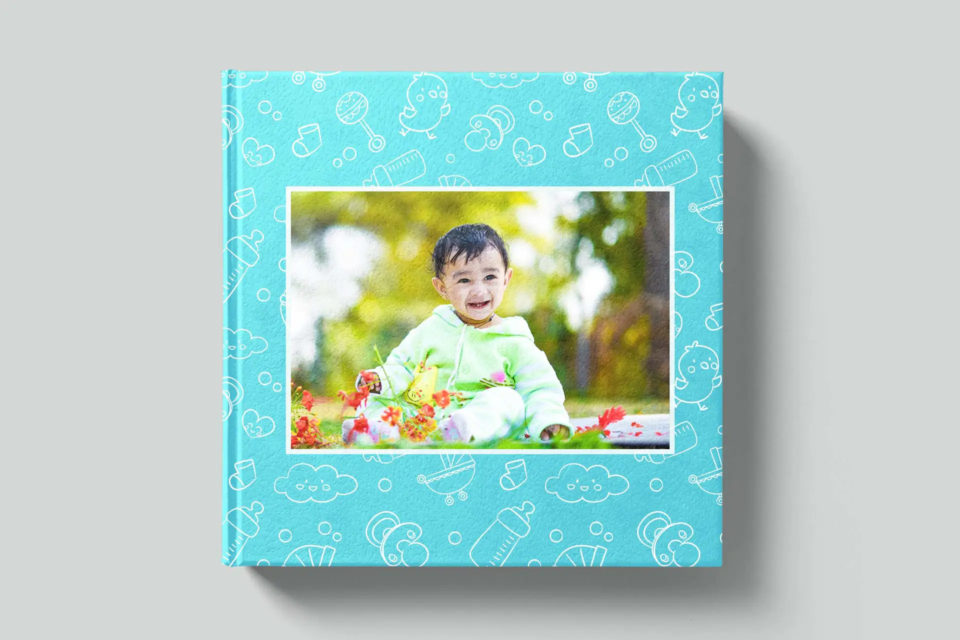 Blue Little Joy Baby Photo Books