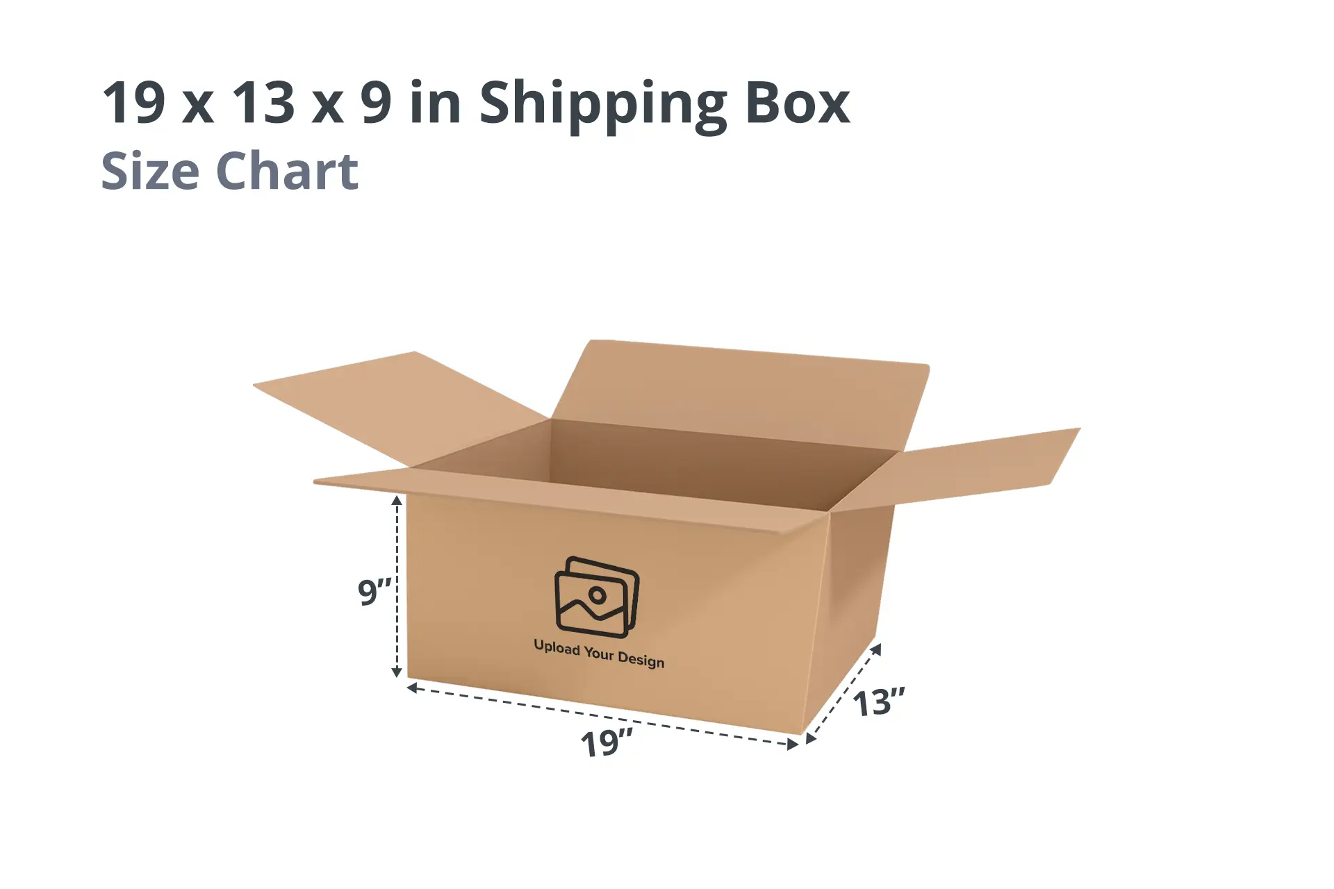 19 x 13 x 9 in Shipping Box