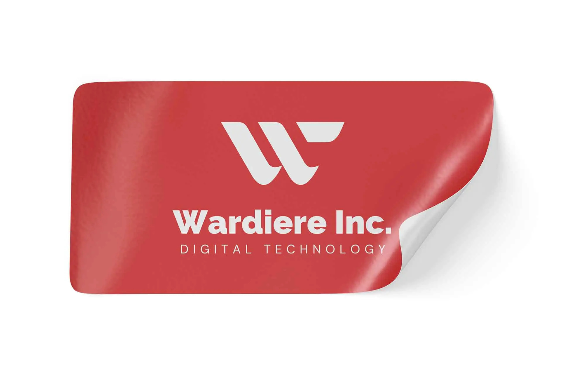 Rectangle with Rounded Corner Stickers