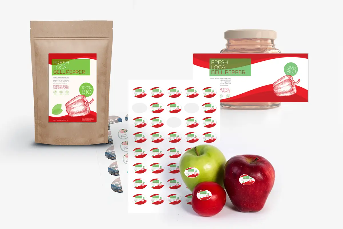 Labels Samples | Customizable Products | Printo - Sample Kit Collection