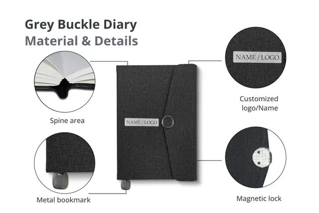 Grey Buckle Diary