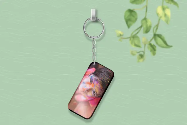 Rectangle Keychain