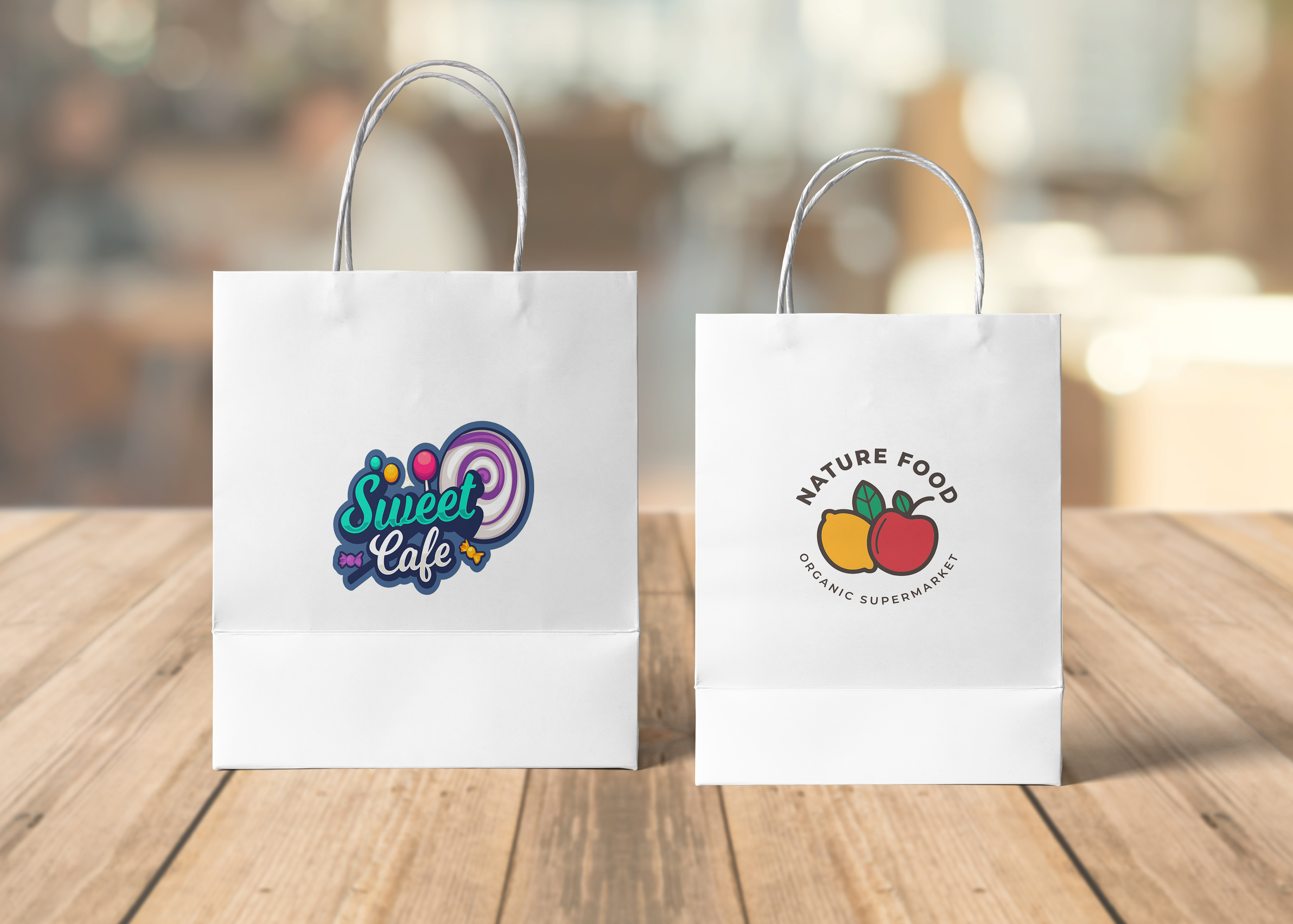 Full Printed Paper bags