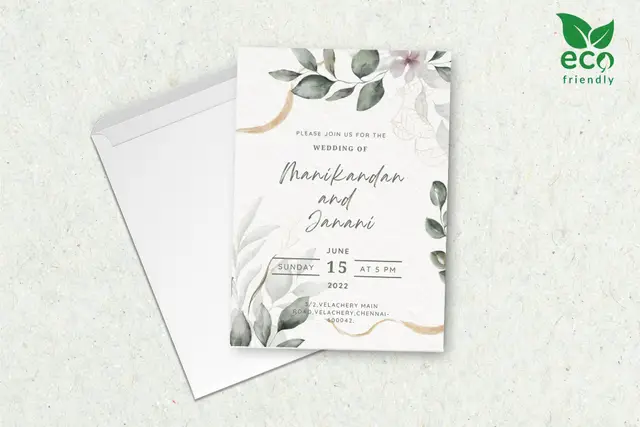 Eco-friendly Invitations