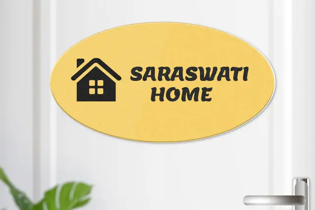 Oval Name Plates