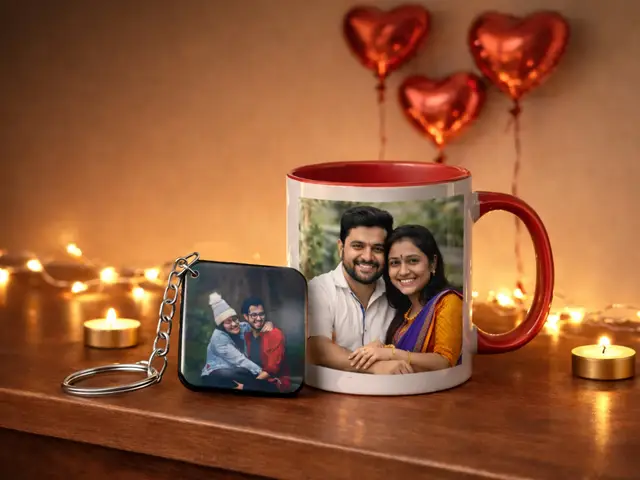 Mug Keychain Combo
