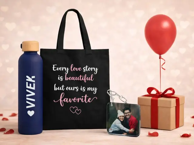 Sipper Tote Bag Keychain Combo