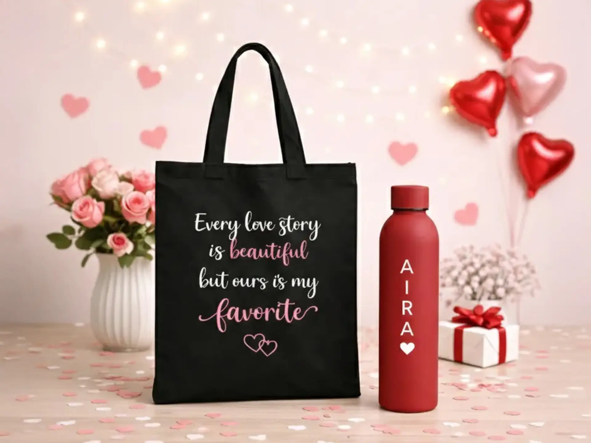 Sipper Tote Bag Combo