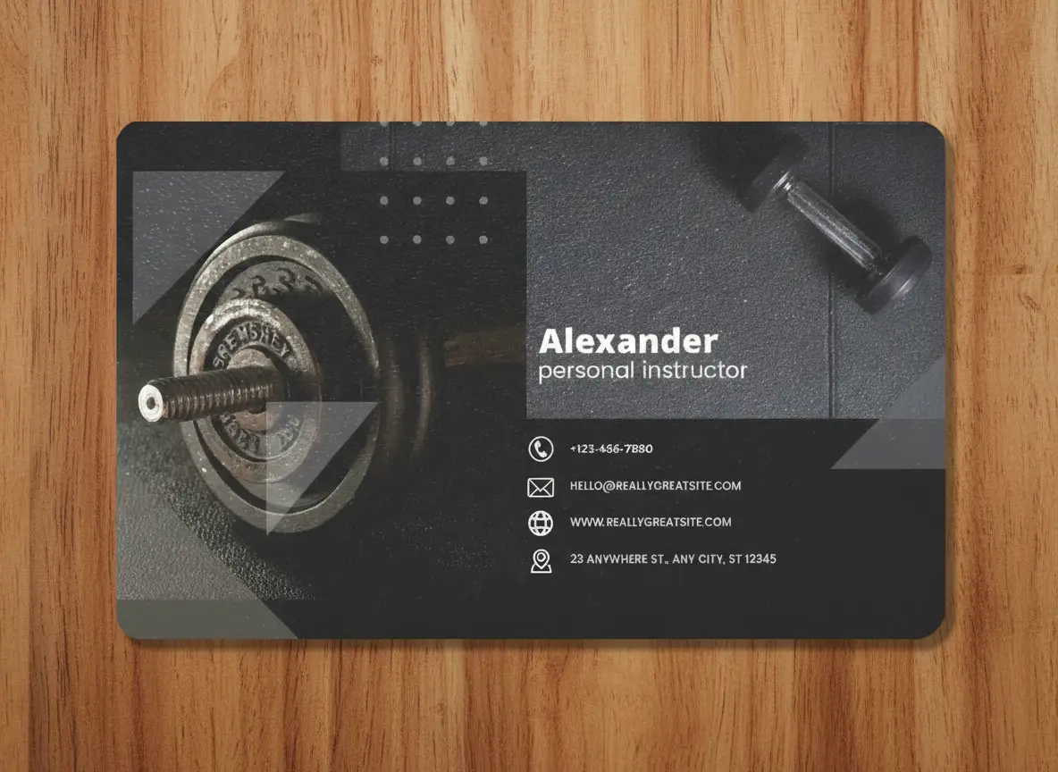 Metallic Business Card