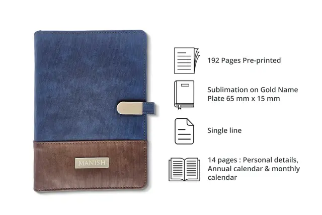 Dual Tone Tan Patch Organizer