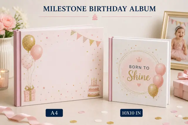 Milestone Birthday Photo Album
