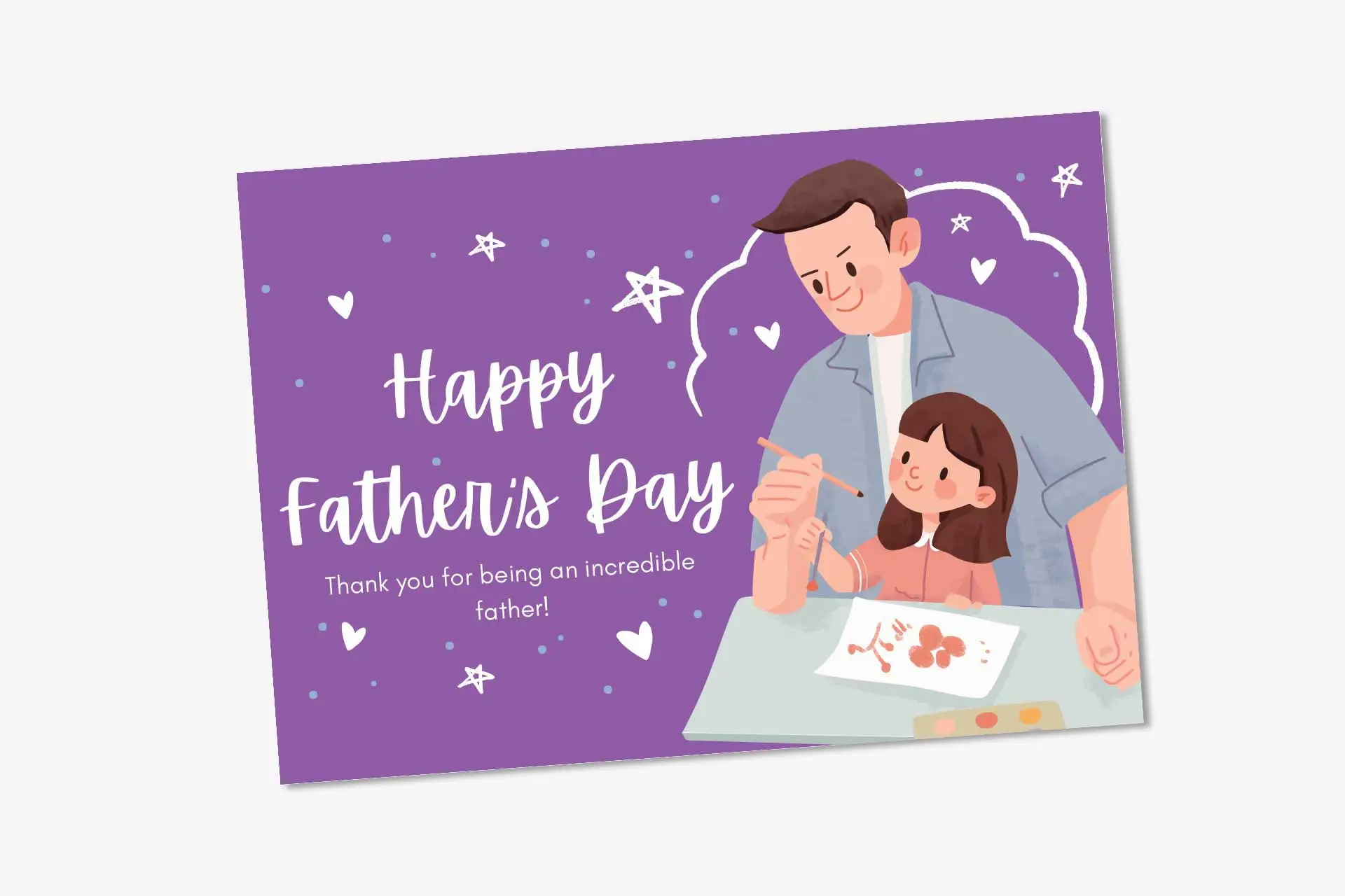 Fathers Day Greeting Card