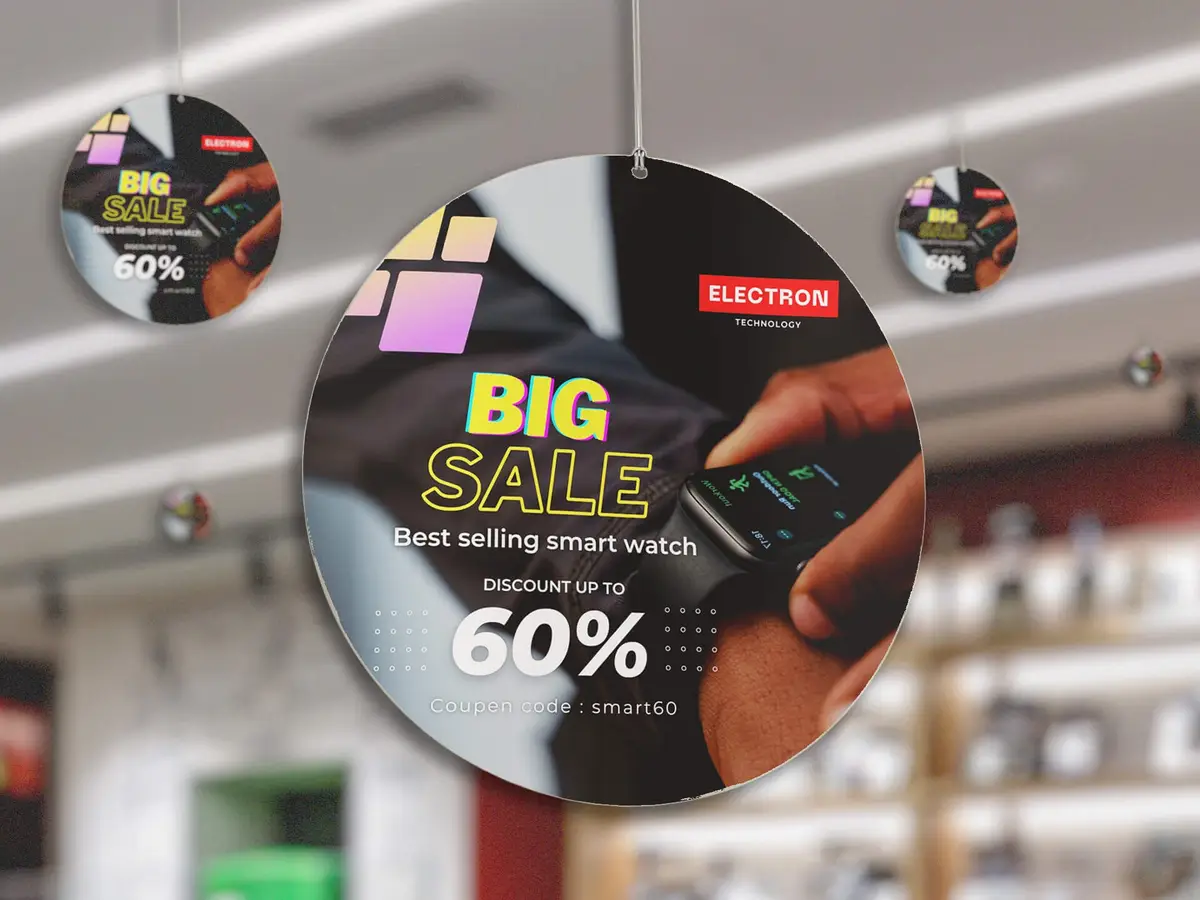 Custom Dangler Design Printing | Printo
