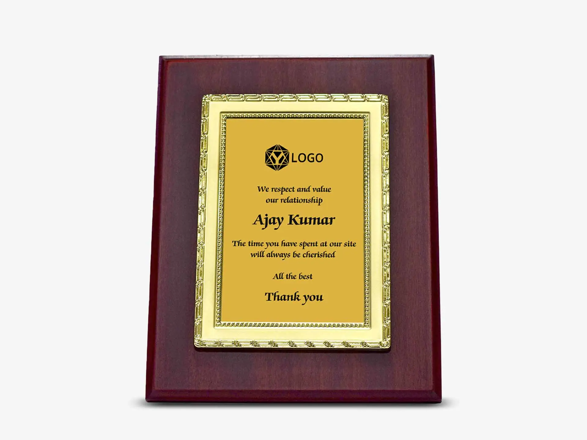 Shield Trophy - Gold