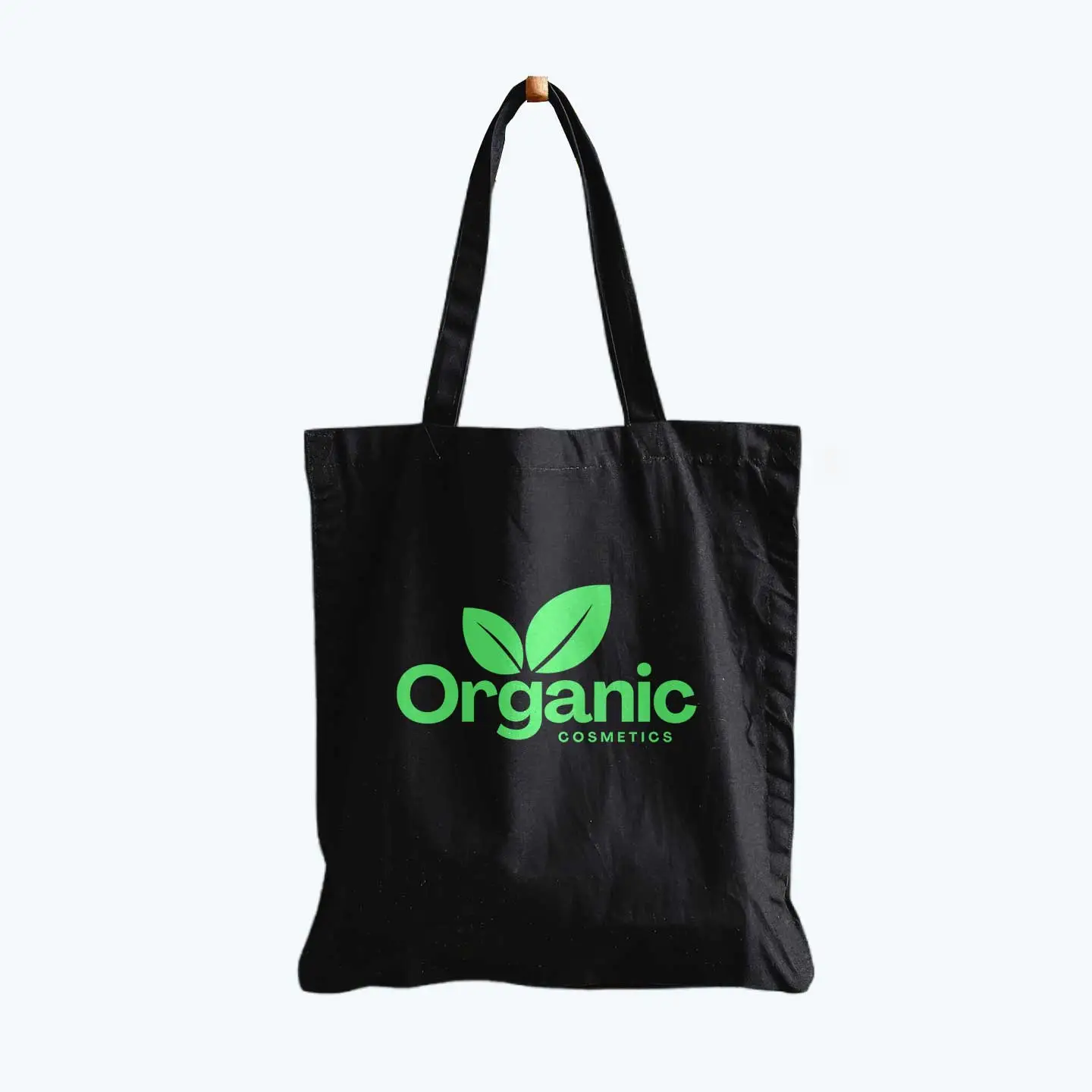 Black Cotton Carry Bag