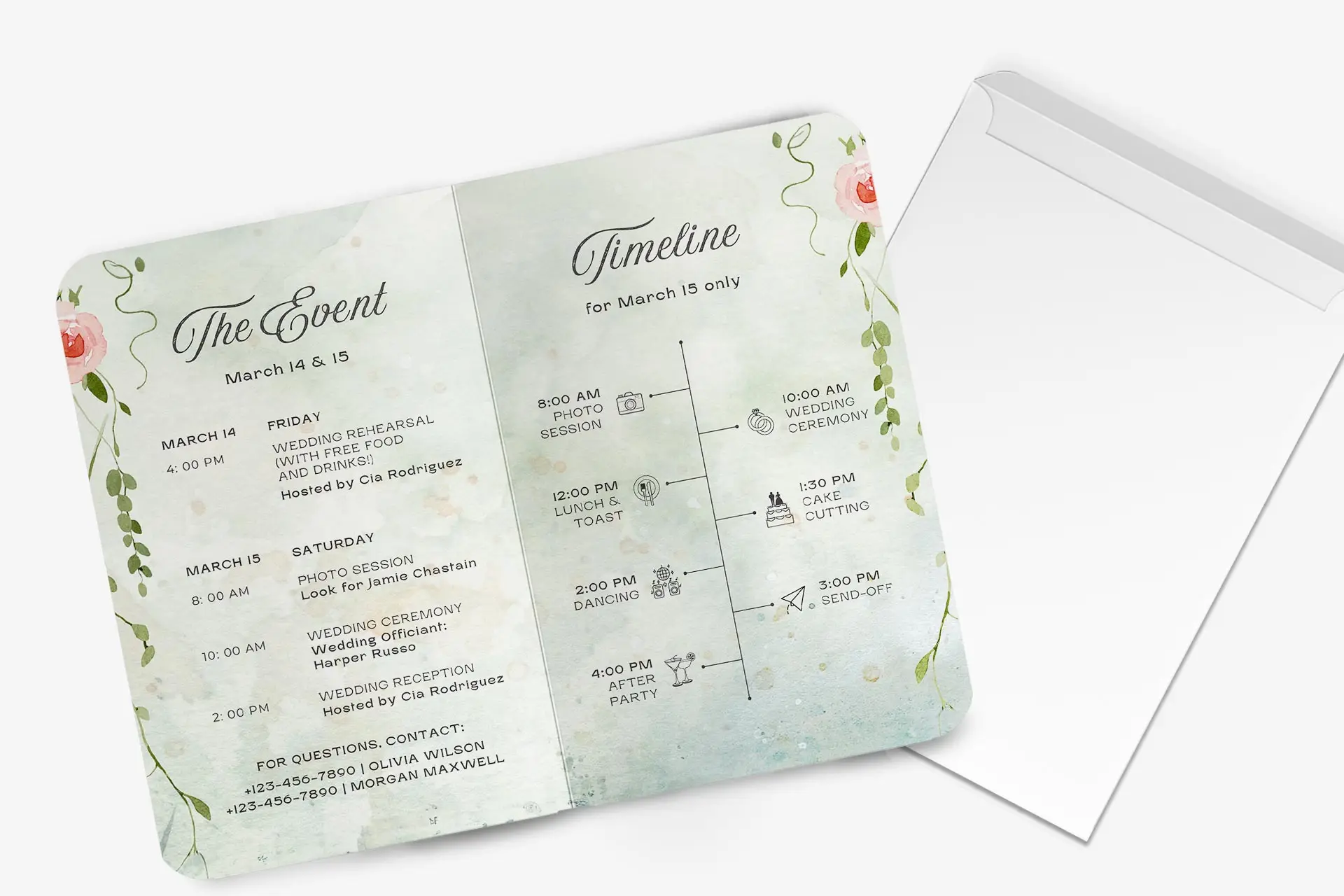 Rounded Corner Invitations