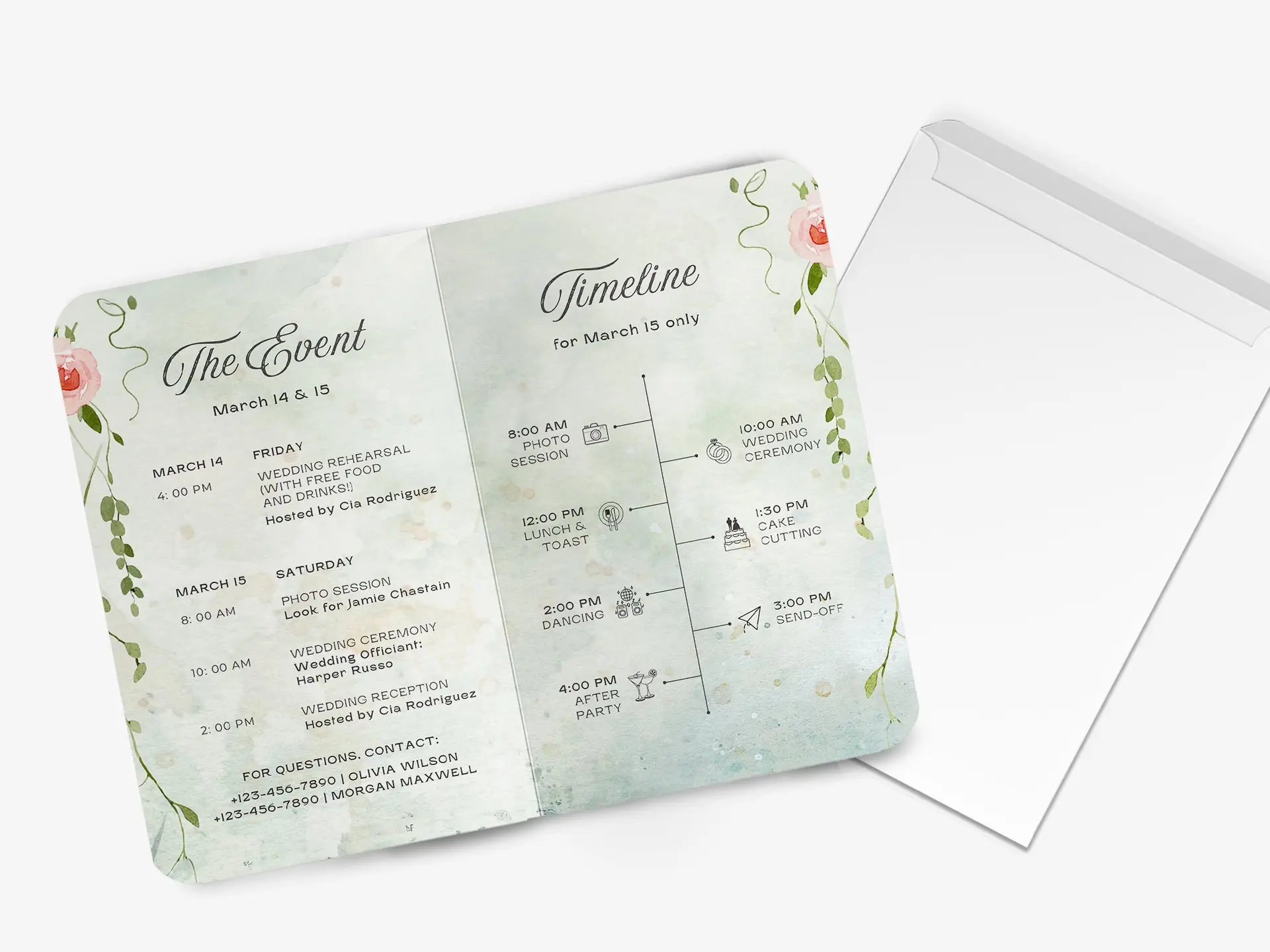 Rounded Corner Invitations