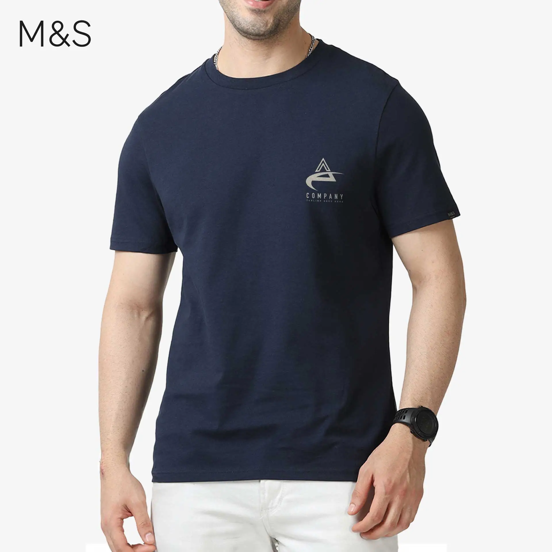 M& S Round Neck T-shirts