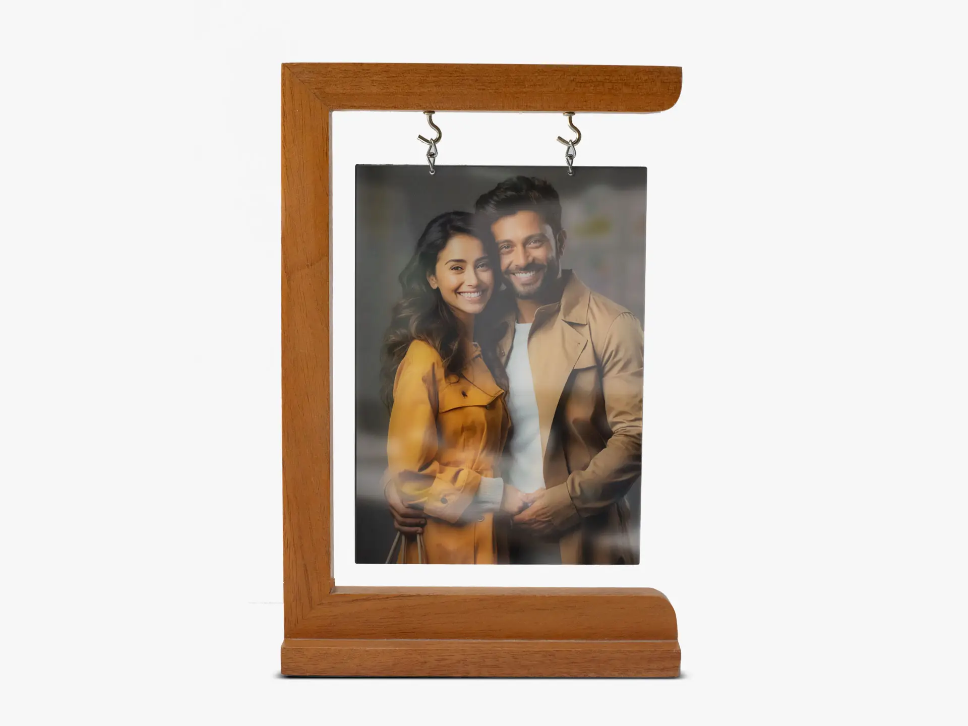 Photo Pendant Wooden Stand