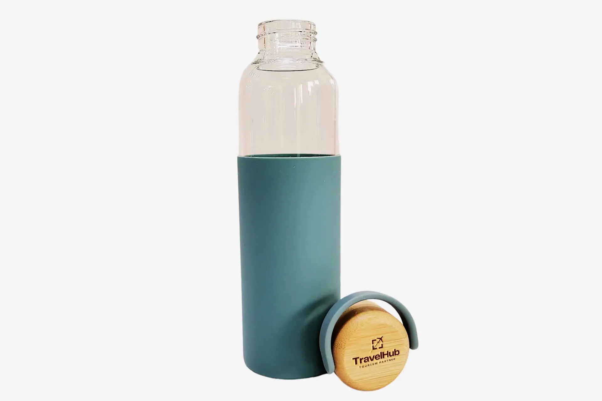 PureGrip Borosilicate Bottle - Green